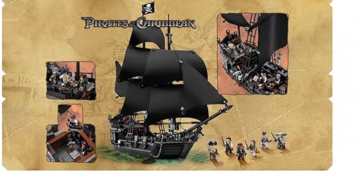 Lego The Black Pearl, Lime Green