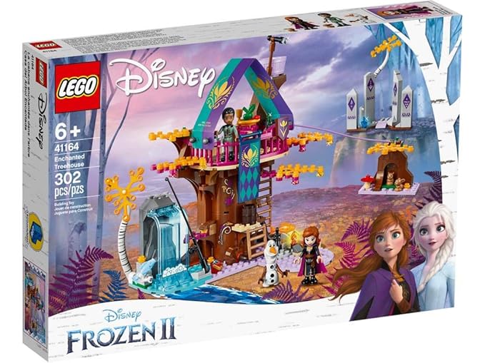 LEGO Disney Frozen Enchanted Treehouse 41164 Building Set,Multicolor, 302 Pcs