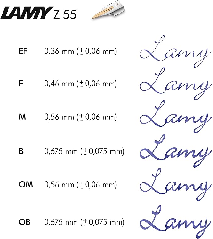 LAMY Dialog 3 Fountain Pen, Fine Nib, L74BK-F, Black, Dual Use