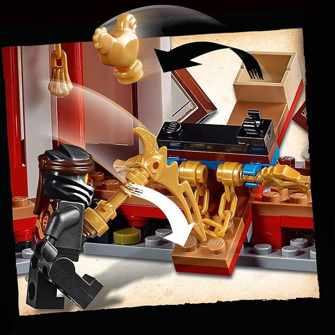 LEGO Monastery Of Spinjitzu Building Blocks,Multicolor
