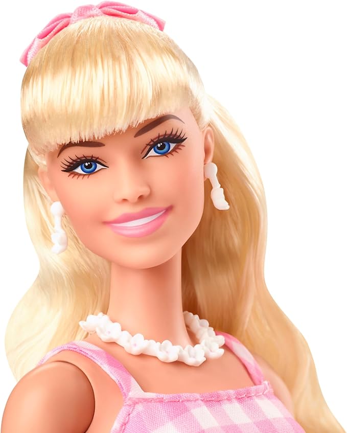 Mattel Barbie HPJ96 Movie Barbie Gingham Dress Doll