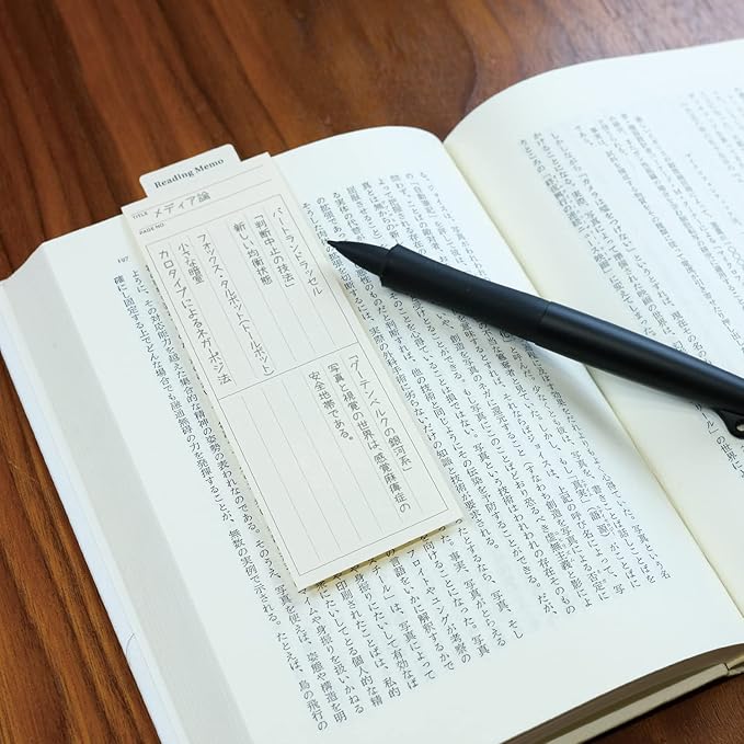 Laconic Bookmarker Memo, Meeting Minutes, Style Notebook, LGF16-30