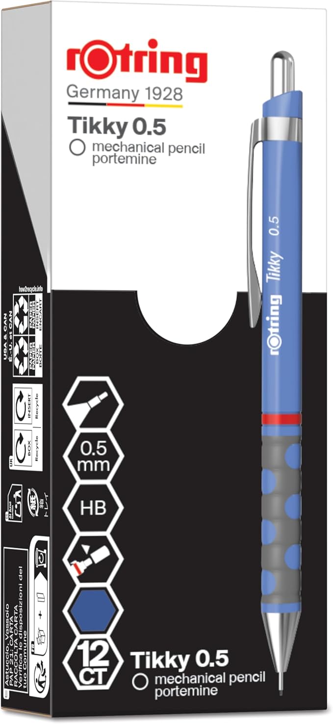 rOtring 2214582 Rottling Mechanical Pencil Ticky Iris 0.5mm