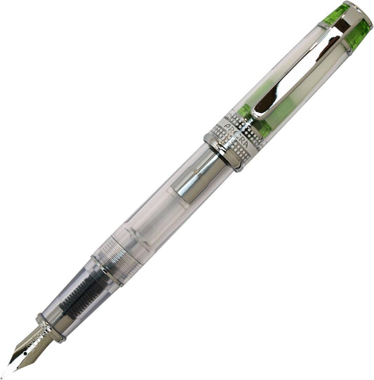Pilot Prera Iro-Ai Fine-Nib Transparent Green Body Fountain Pen (FPRN-350R-TLGF)