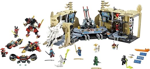Lego NinjaGo cave Base Ninja-Based X 70596