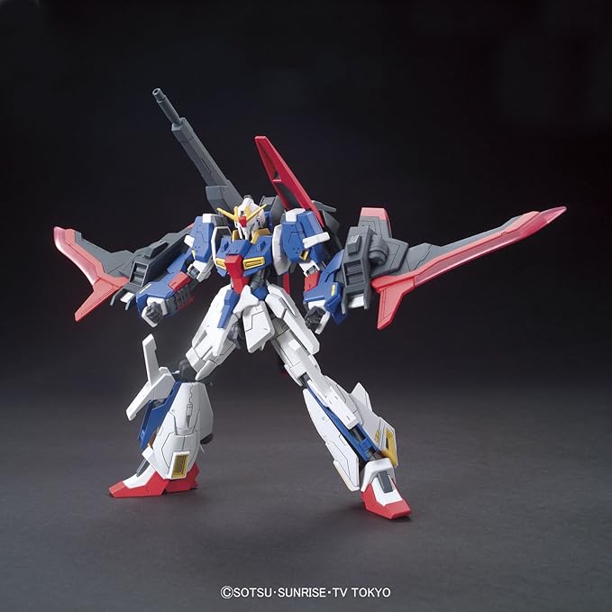 Bandai Hobby HGBF Lightning Z Gundam "Gundam Build Fighters" Model Kit (1/144 Scale)