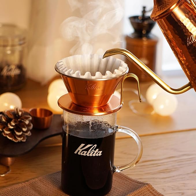 Kalita Coffee Dripper Tsubame Swallow Made WDC-185 2 ~~ 4 People for Copper 5099