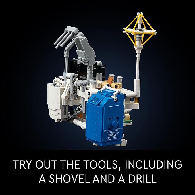 LEGO Technic NASA Apollo Lunar Roving Vehicle – LRV 42182 Building Blocks for 18+ Gift