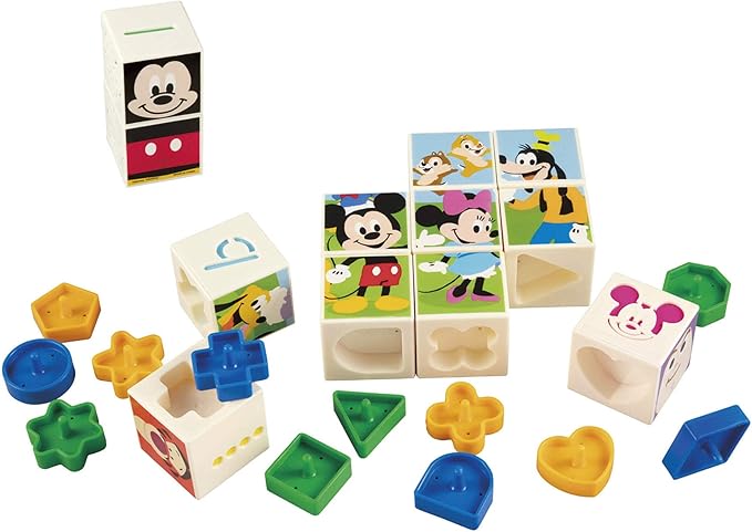 Gakken 83813 Disney Tinker Kids Wakuchie Cube (Recommended Age: 2 years and up)