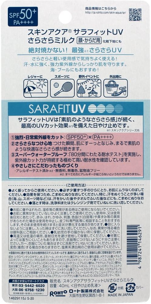Skin Aqua Sarafit UV Smooth Milk