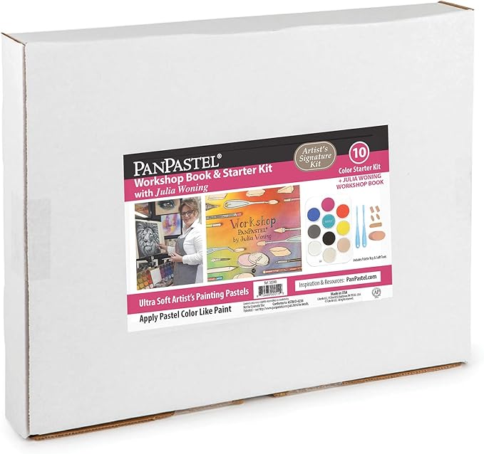Panpastel 30090 Julia's Starter Kit with Book, Set of 10 Colors 318450