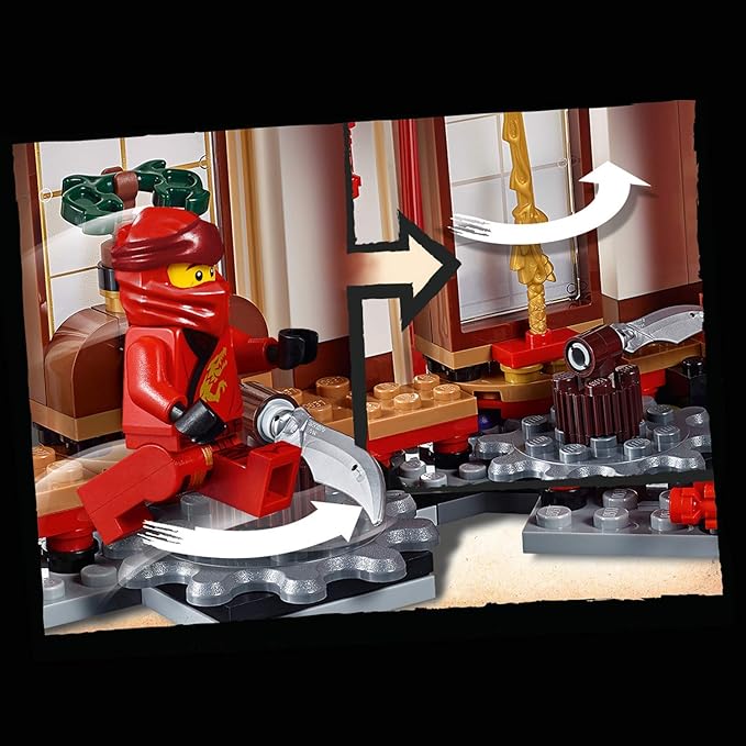 LEGO Monastery Of Spinjitzu Building Blocks,Multicolor