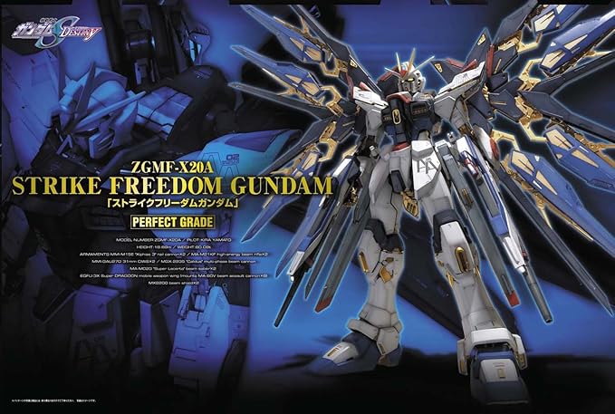 Gundam ZGMF-X20A Strike Freedom Gundam r PG 1/60 Scale