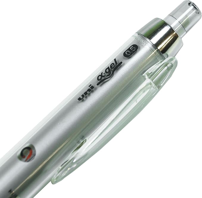 Uni Mitsubishi Uni Alpha-Gel Mechanical Pencil, Automatically Rotating Lead Black