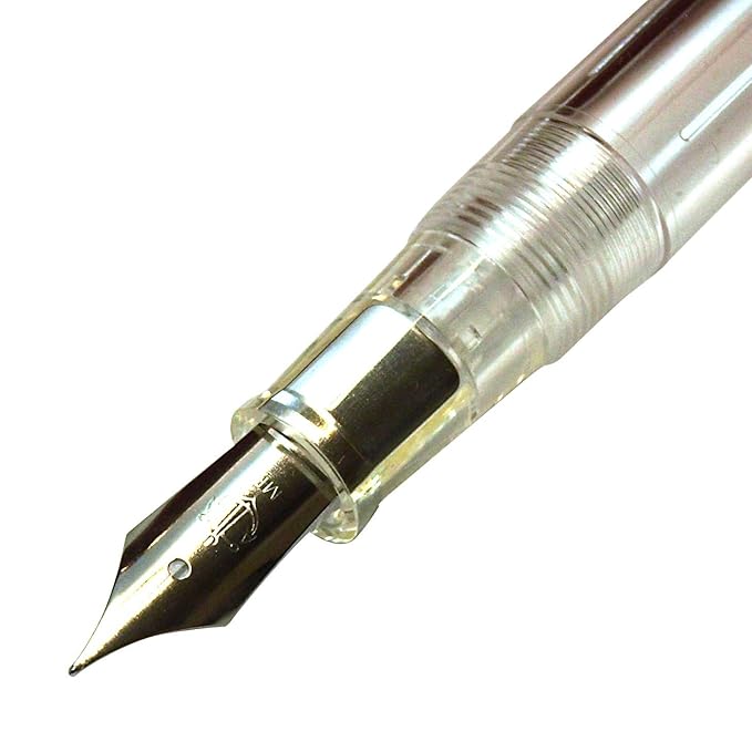 Sailor Junior Skeleton Demonstrator Nickle Chrome Platedmf Nib Fountain PEN