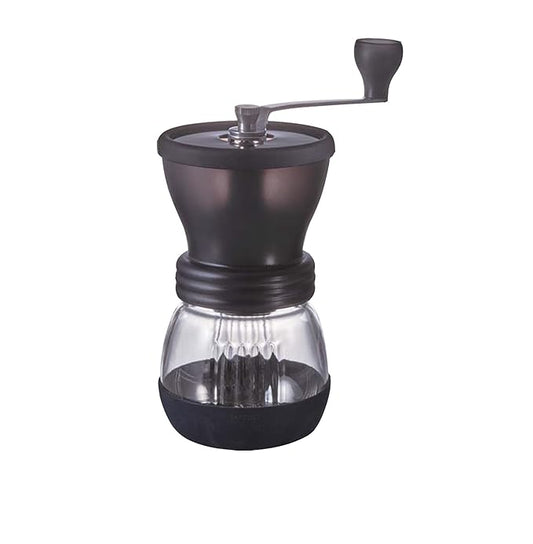 Hario Ceramic Coffee Mill - "Skerton Plus", Glass (MSCS-2DTB)