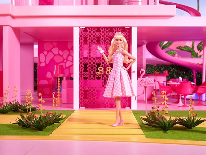 Mattel Barbie HPJ96 Movie Barbie Gingham Dress Doll