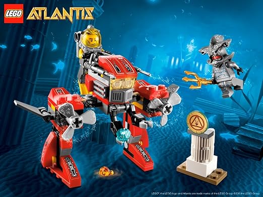 Lego Atlantis Seabed Strider Building Set