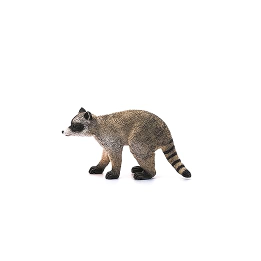 SCHLEICH Raccoon Wild Life