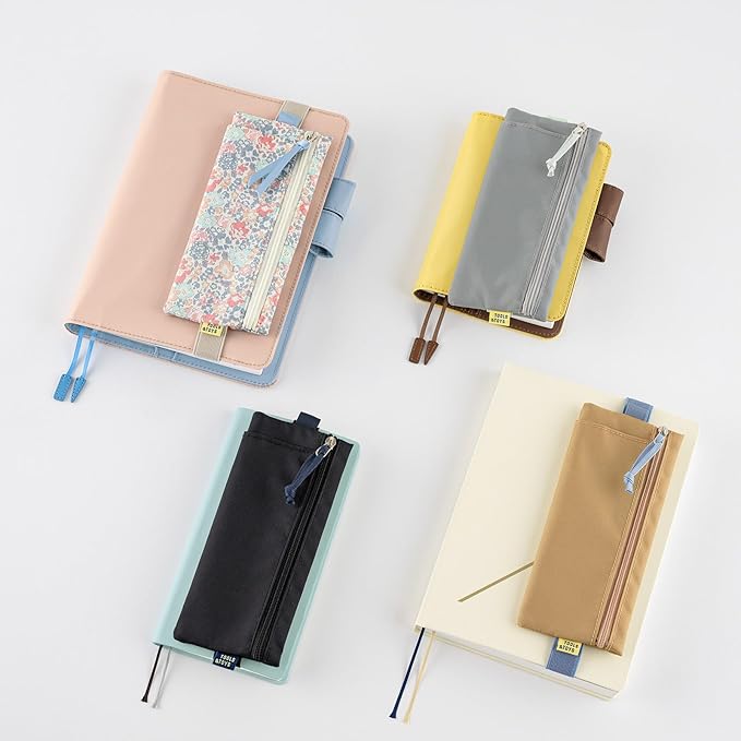 Hobonichi Flat Pen Case Comodo(black) Notebook Accessory