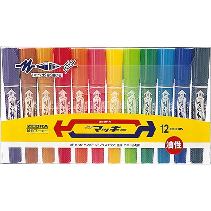 Zebra Mix Zebra High Mckee 12 Color Set Mc12C