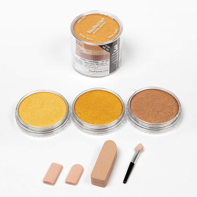 Holbein PanPastel 3-color set I Gold 30031