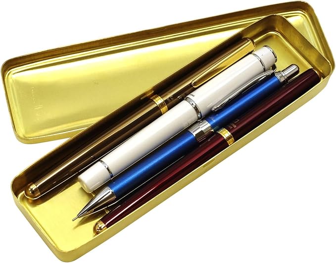 Midori Brass Pencil Case, Solid Wood 41779006