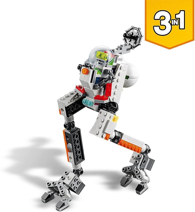 LEGO Space Mining Mech Building Blocks for 7 Years and Above, Multicolor (327 Pieces)