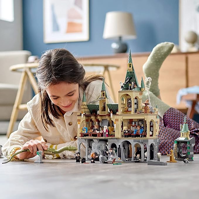 Lego Harry Potter Hogwarts Chamber of Secrets 76389 Building Kit with The Chamber of Secrets and The Great Hall; New 2021 (1,176 Pieces)