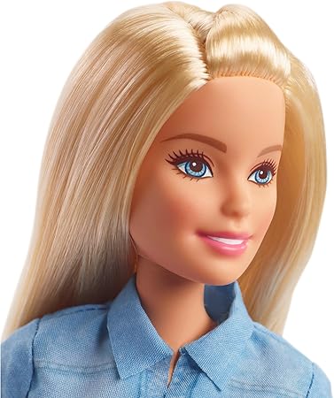 Barbie Dream House Adventure Pink Ryoko Set - Cute Doll House Pretend Play 3 Years Old Blue FWV25