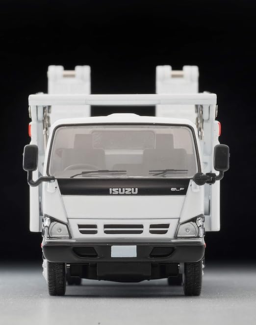 Tomica Limited Vintage Neo 1/64 LV-N191a Isuzu Elf Hanamidai Car Safety Loader Big Wide White Finished Product