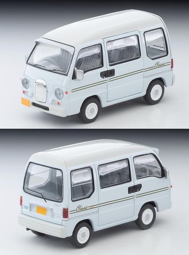 Tomytec Tomica Limited Vintage Neo LV-N249f Subaru Sambar Diaz Classic 40th Anniversary (Light Blue/White) 98 Finished Item 327875