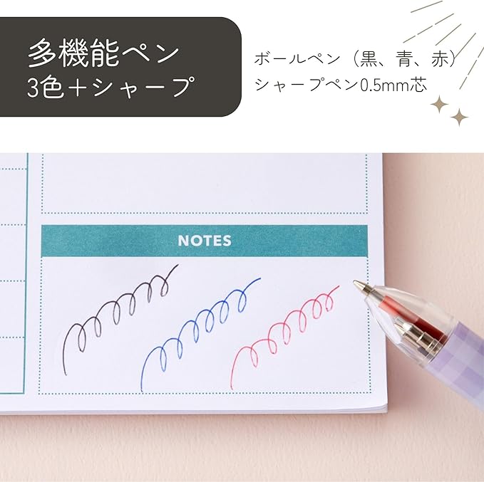 RAYMAY Fujii Multi-functional Pen KUM Mechanical Ballpoint Pen, Green KM1151M