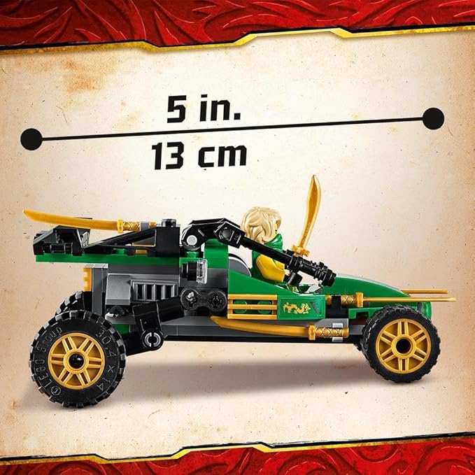 LEGO Ninjago Legacy Jungle Raider 71700 Building Kit (127 Pieces),Multicolor