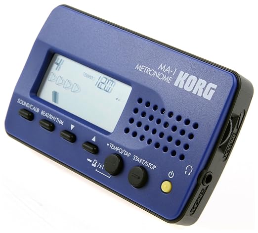 Korg MA1BL Visual Beat Counting Metronome, Blue