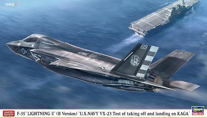 Hasegawa 02488 1/72 US F-35 Lightning II (Type B) U.S.NAVY VX-23 Plastic Model