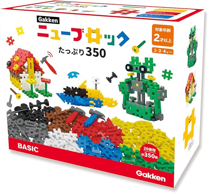 Gakken 83752 New Block Plenty of 350 Tonkachi Set of 2