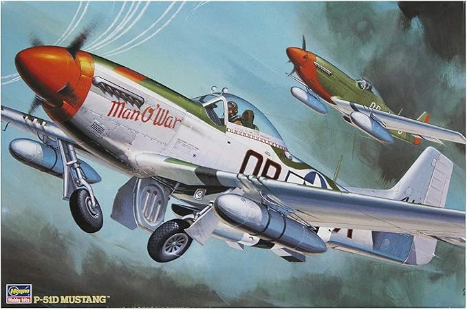 Hasegawa 1/32 US Army North American P-51D Mustang Plastic Model ST5