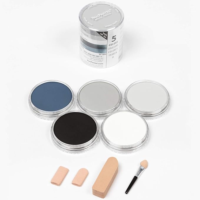 Panpastel 5 Color Set Gray 30054