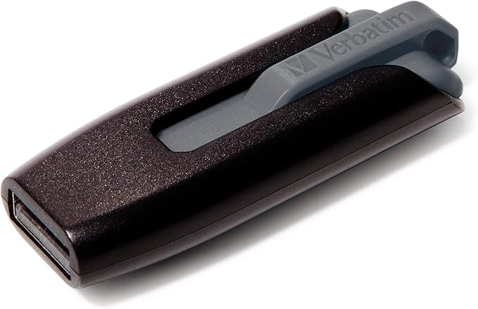 Verbatim 49172 Store'n'Go V3 USB Memory 16GB (Slide Type, Gray)