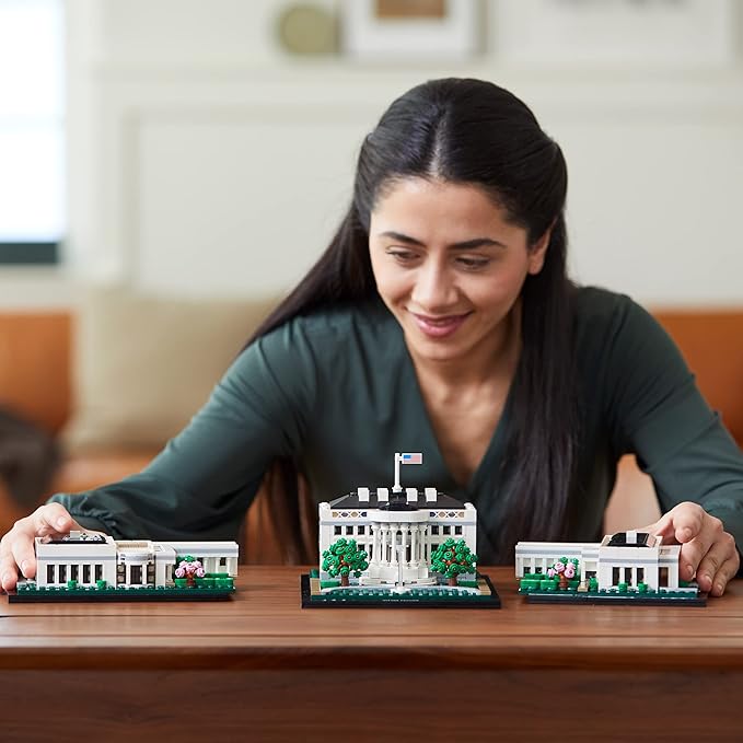 LEGO Architecture Collection: The White House 21054 Building Kit (1,483 Pieces)