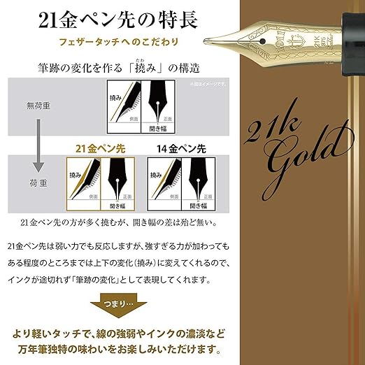 Sailor Profit Standard 21 Fountain Pen Music Nib Black 11-1521-920