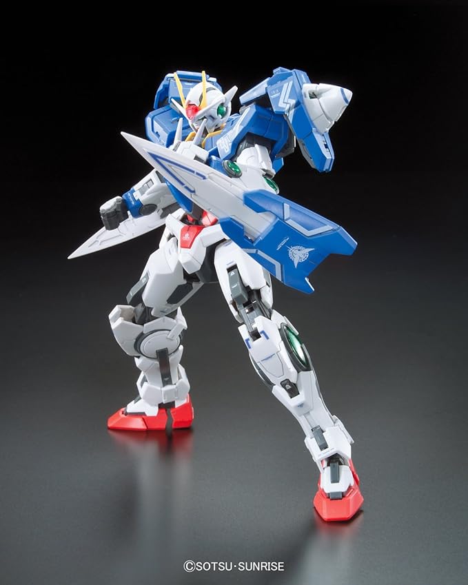 Bandai Hobby Real Grade 1/144-Scale 00 Raiser "Gundam 00" Action Figure