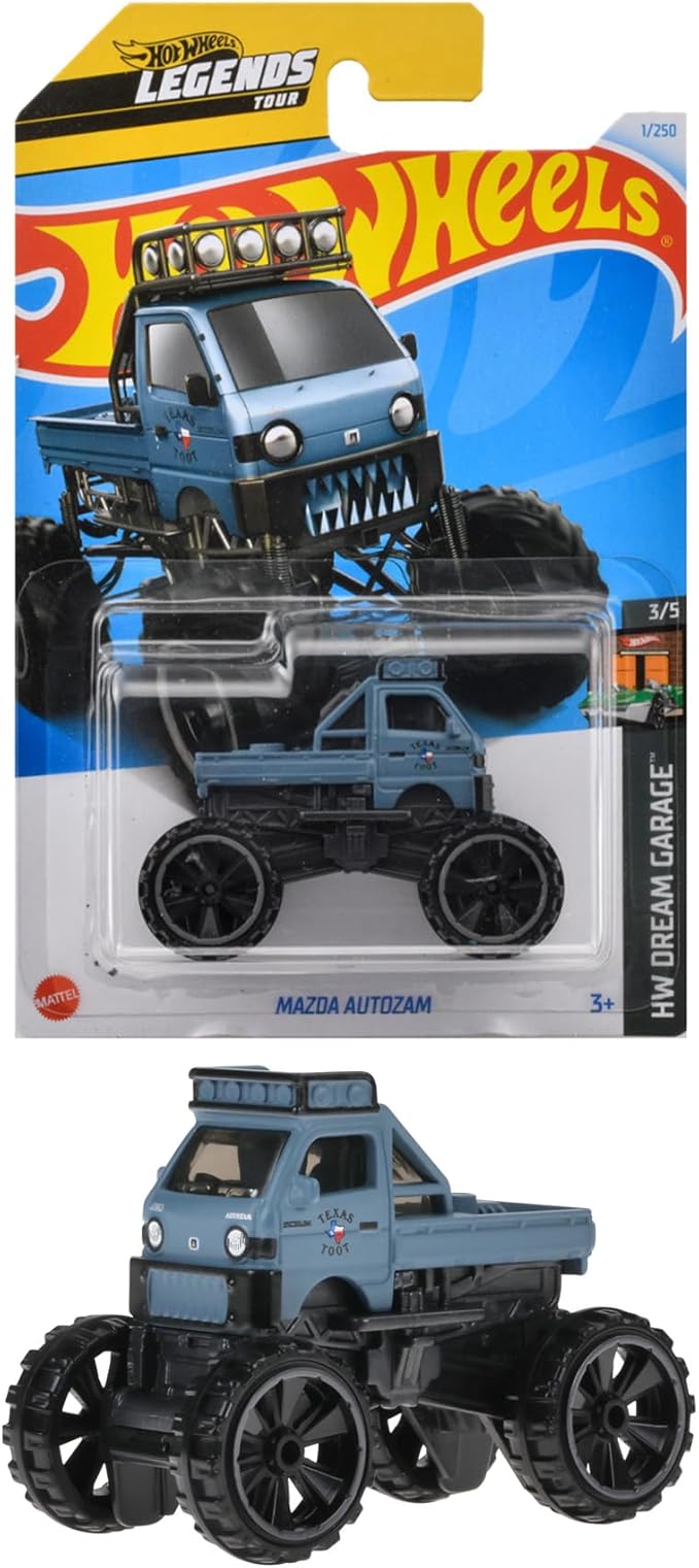 Hot Wheels HXP99 Basic Car Mazda Autozam Vehicle Toy Mini Car 3 Years Old Blue