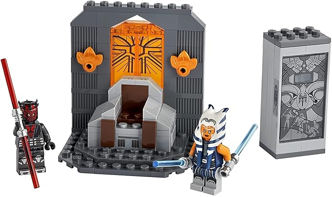 LEGO Star Wars: The Clone Wars Duel on Mandalore 75310 Awesome Toy Building Kit Featuring Ahsoka Tano and Darth Maul; New 2021 (147 Pieces)