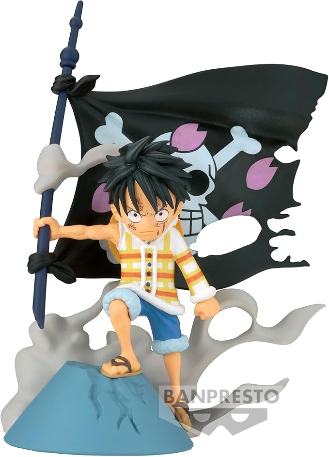 One Piece World Collectible Figure Log Stories Luffy