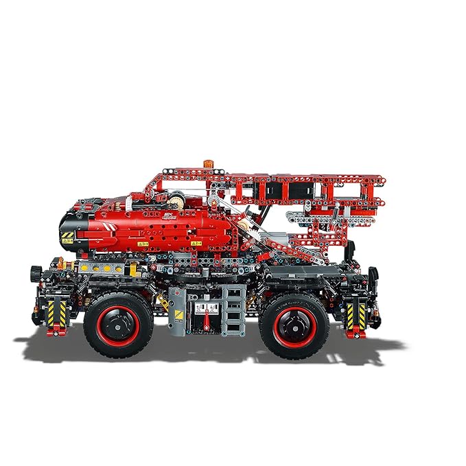 LEGO Boy's Technic Rough Terrain Crane Building Blocks (Multicolor, 11 to 16 Years, 42083) - 4057 Pieces