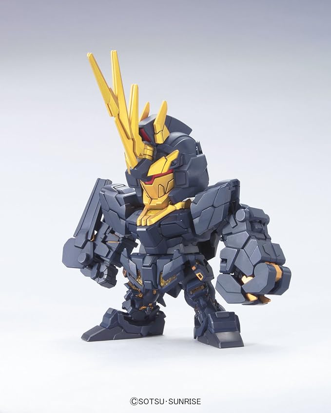 Bandai Hobby BB380 2 Banshee Super Deformed Gundam Unicorn Action Figure