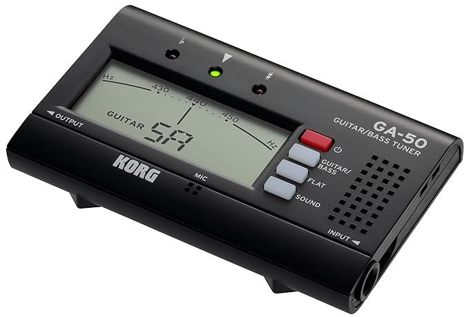 Korg GA50 Guitar Tuner Black