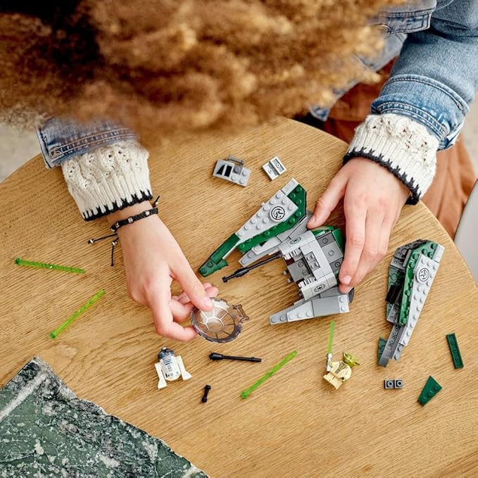 LEGO Star Wars Yoda’s Jedi Starfighter 75360 Building Toy Set (253 Pieces)